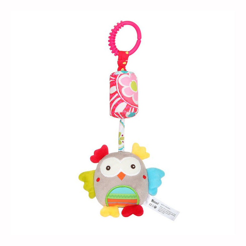 POUSSETTE BEBE JOUET hibou variant2