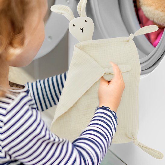 Doudou en lange | DouxCompagnon™ - Bulle d'enfant