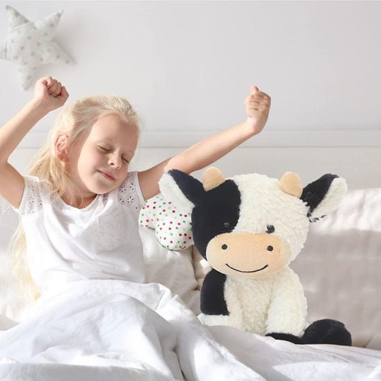 Peluche Vache | CâlinDoux™ - Bulle d'enfant