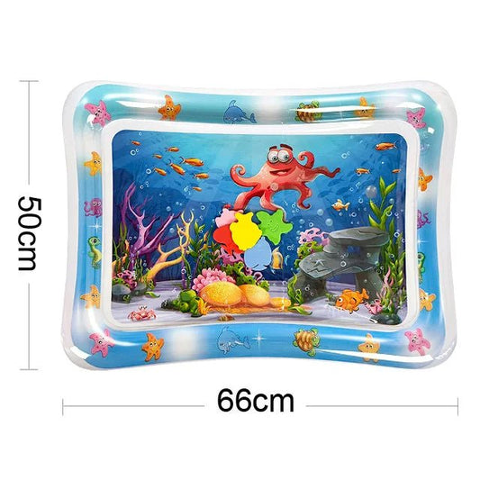 Tapis d'Éveil Gonflable - AquaTapis™ - Poulpe - Bulle d'enfant