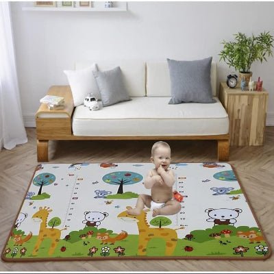 Tapis d'Éveil - HappyCrawl™ - Giraffes - Bulle d'enfant