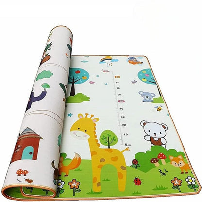 Tapis d'Éveil - HappyCrawl™ - Giraffes - Bulle d'enfant