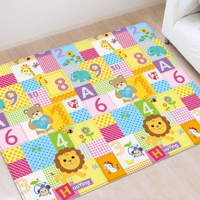 Tapis d'Éveil - HappyCrawl™ - Lion - Bulle d'enfant
