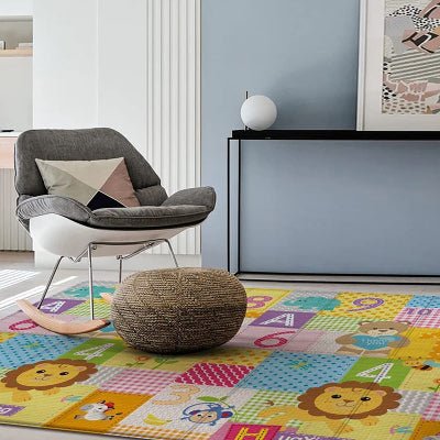Tapis d'Éveil - HappyCrawl™ - Lion - Bulle d'enfant