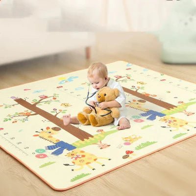 Tapis d'Éveil - HappyCrawl™ - Parc - Bulle d'enfant
