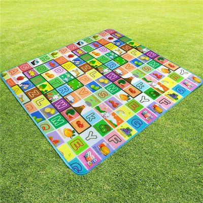 Tapis d'Éveil - HappyCrawl™ - Zoo - Bulle d'enfant