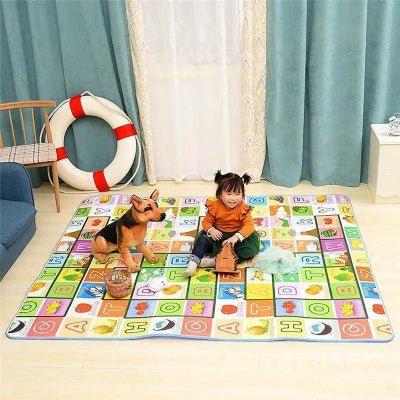 Tapis d'Éveil - HappyCrawl™ - Zoo - Bulle d'enfant